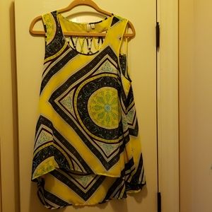 Sleeveless blouse